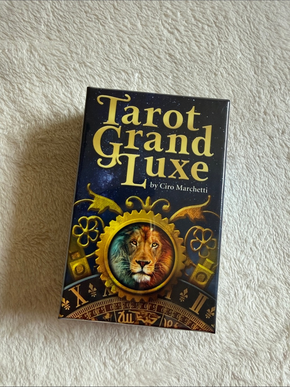 Tarot Grand Luxe by - Gold and Black Tarot Deck- never opened!